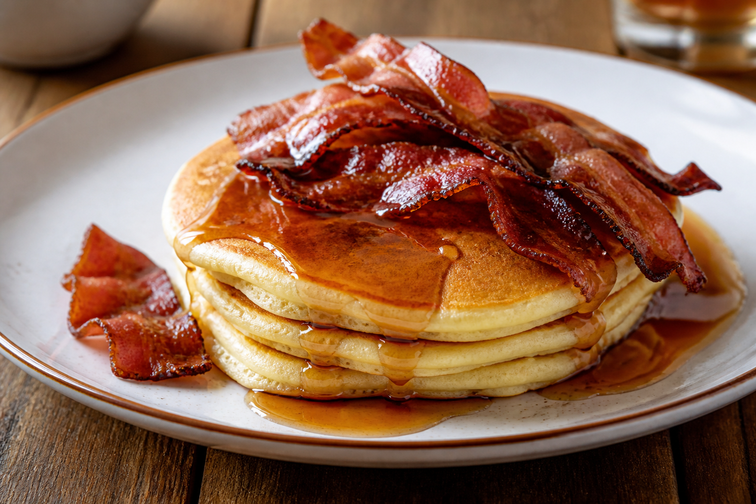 Maple Bacon Pancakes