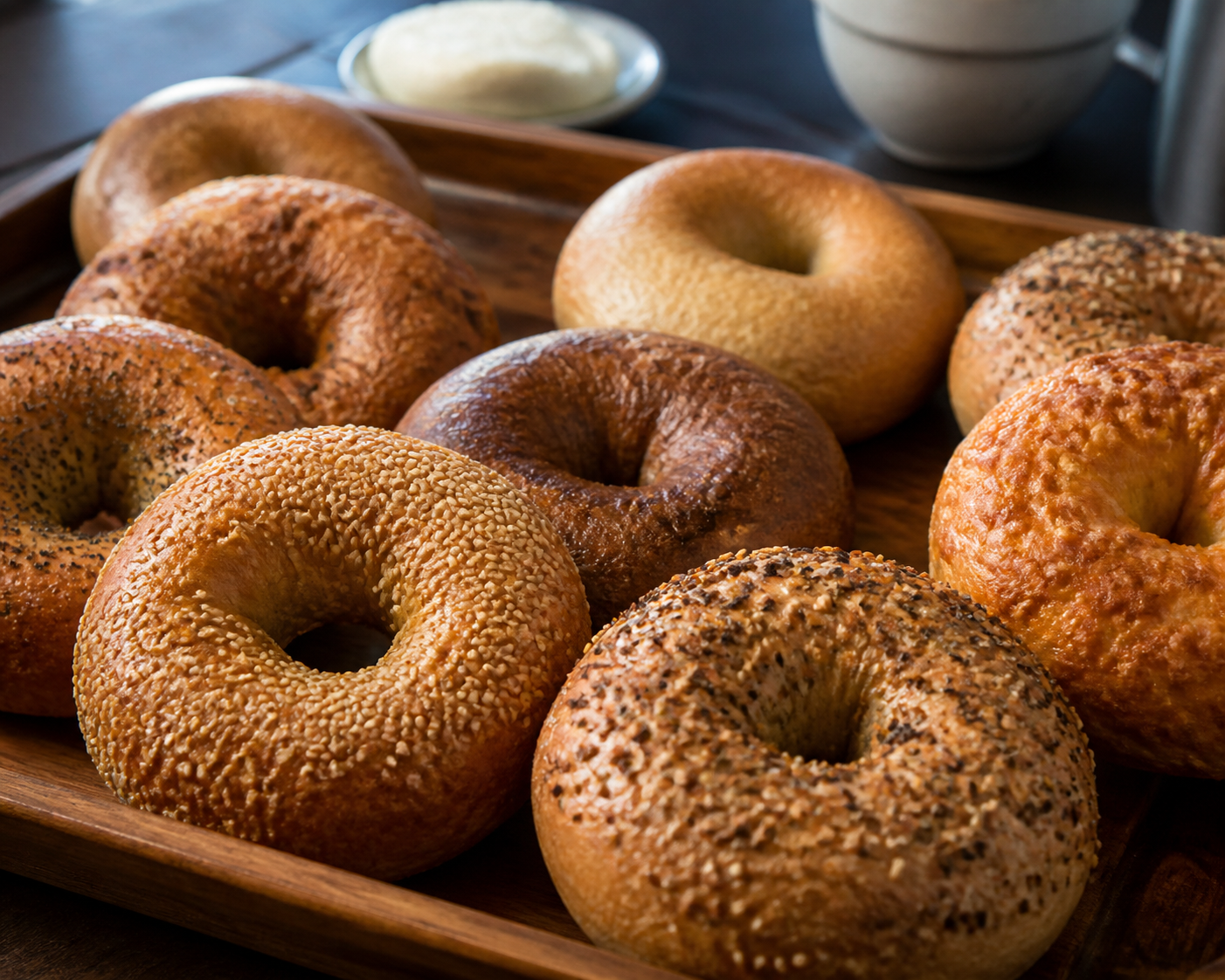 Ask for todays Bagels